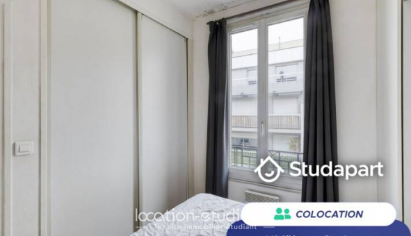 Colocation tudiante Studio à Paris 19me arrondissement (75019)