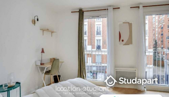 Colocation tudiante Studio à Paris 19me arrondissement (75019)