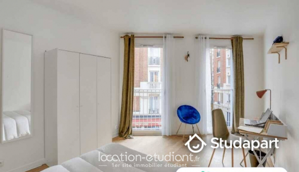Colocation tudiante Studio à Paris 19me arrondissement (75019)