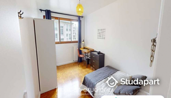 Colocation �tudiante Studio &agrave; Paris 19�me arrondissement (75019)