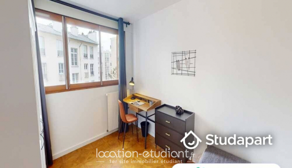 Colocation �tudiante Studio &agrave; Paris 19�me arrondissement (75019)