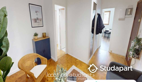 Colocation �tudiante Studio &agrave; Paris 19�me arrondissement (75019)