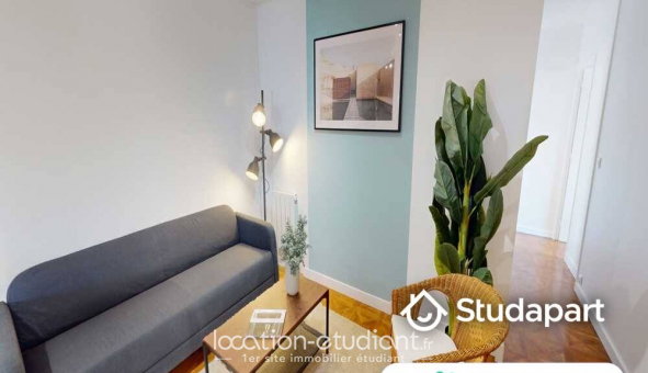 Colocation �tudiante Studio &agrave; Paris 19�me arrondissement (75019)