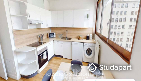 Colocation �tudiante Studio &agrave; Paris 19�me arrondissement (75019)