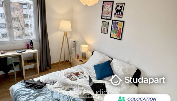 Colocation �tudiante Chambre dans une colocation de 9m2