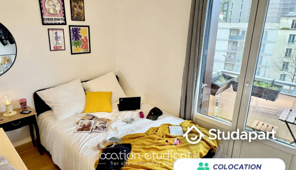 Colocation �tudiante Chambre dans une colocation de 9m2