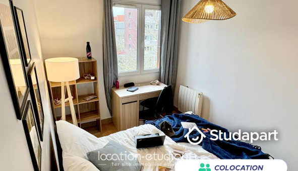 Colocation �tudiante Studio &agrave; Paris 19�me arrondissement (75019)