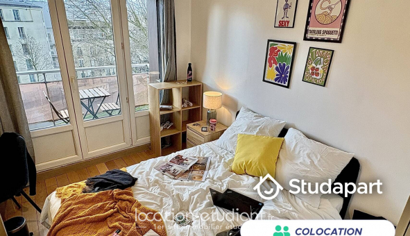 Colocation �tudiante Studio &agrave; Paris 19�me arrondissement (75019)