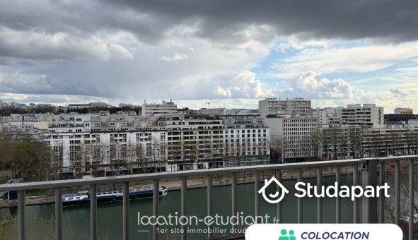 Colocation �tudiante Studio &agrave; Paris 19�me arrondissement (75019)