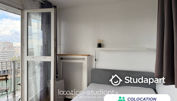 Colocation �tudiante Studio &agrave; Paris 19�me arrondissement (75019)
