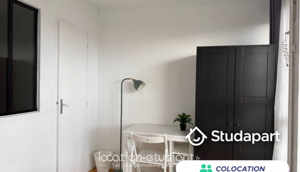 Colocation �tudiante Studio &agrave; Paris 19�me arrondissement (75019)