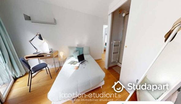 Colocation �tudiante Studio &agrave; Paris 19�me arrondissement (75019)