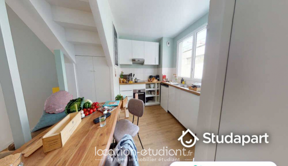 Colocation �tudiante Studio &agrave; Paris 19�me arrondissement (75019)