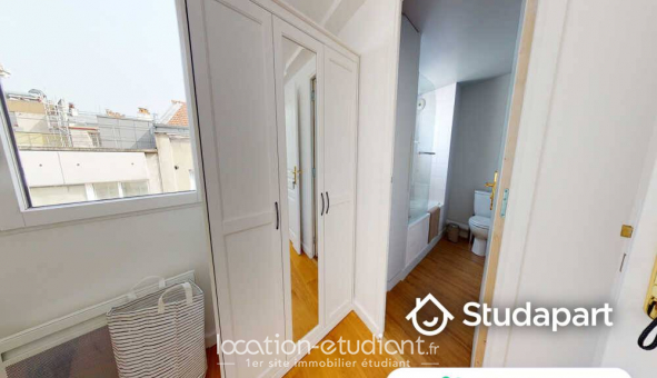 Colocation �tudiante Studio &agrave; Paris 19�me arrondissement (75019)