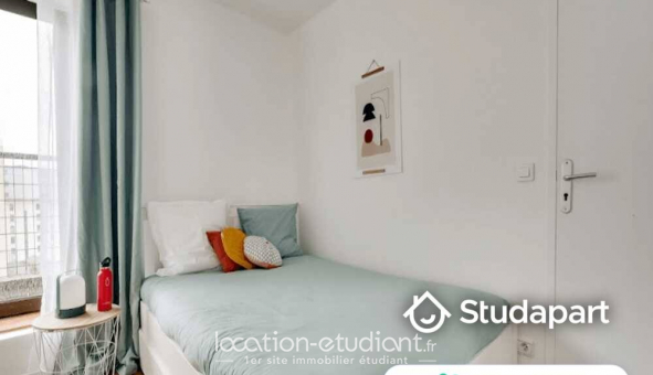 Colocation �tudiante Studio &agrave; Paris 19�me arrondissement (75019)