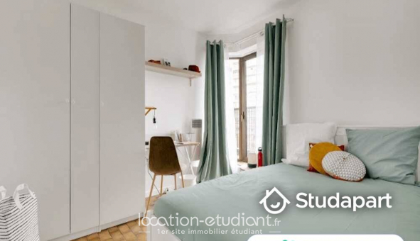 Colocation �tudiante Studio &agrave; Paris 19�me arrondissement (75019)