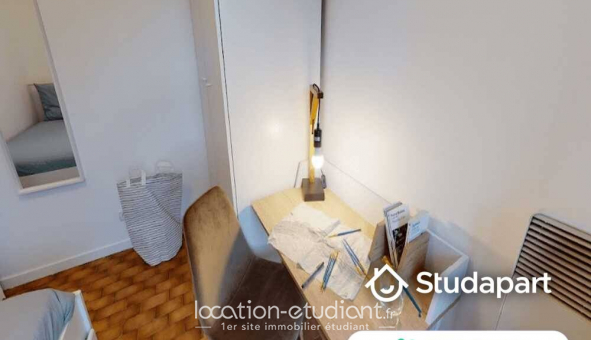 Colocation �tudiante Studio &agrave; Paris 19�me arrondissement (75019)