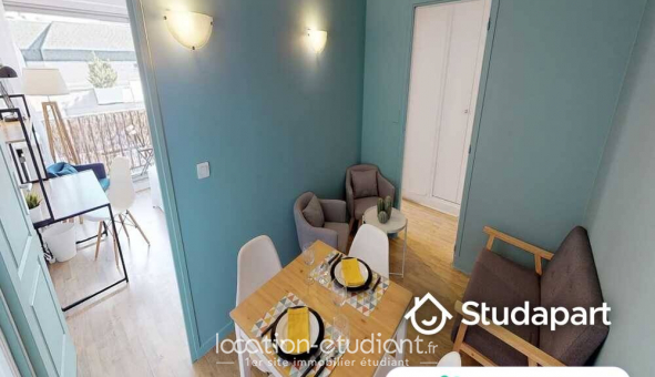 Colocation �tudiante Studio &agrave; Paris 19�me arrondissement (75019)