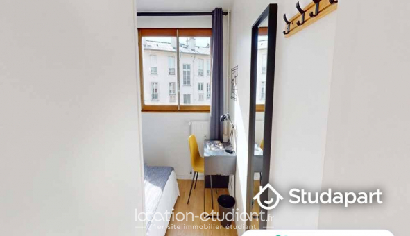 Colocation �tudiante Studio &agrave; Paris 19�me arrondissement (75019)