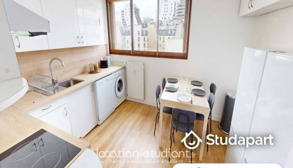Colocation �tudiante Studio &agrave; Paris 19�me arrondissement (75019)