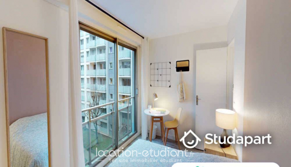 Colocation �tudiante Studio &agrave; Paris 19�me arrondissement (75019)
