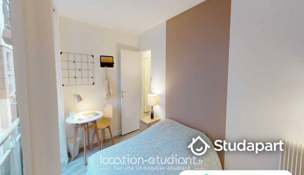 Colocation �tudiante Studio &agrave; Paris 19�me arrondissement (75019)