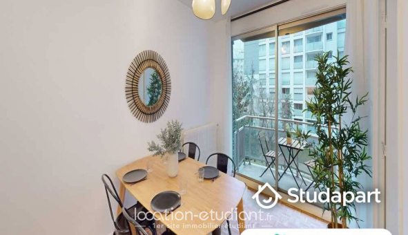 Colocation �tudiante Studio &agrave; Paris 19�me arrondissement (75019)