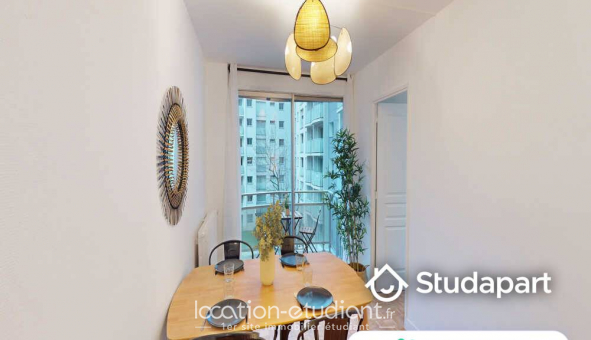 Colocation �tudiante Studio &agrave; Paris 19�me arrondissement (75019)