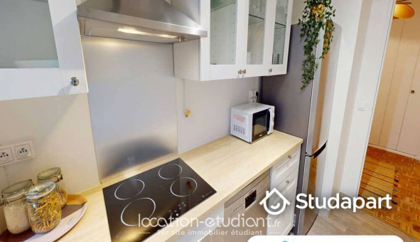 Colocation �tudiante Studio &agrave; Paris 19�me arrondissement (75019)