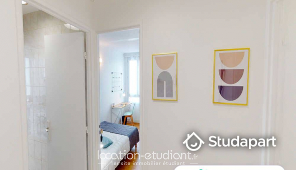 Colocation �tudiante Studio &agrave; Paris 19�me arrondissement (75019)