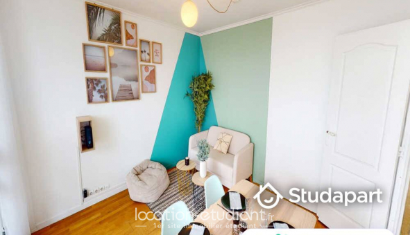 Colocation �tudiante Studio &agrave; Paris 19�me arrondissement (75019)