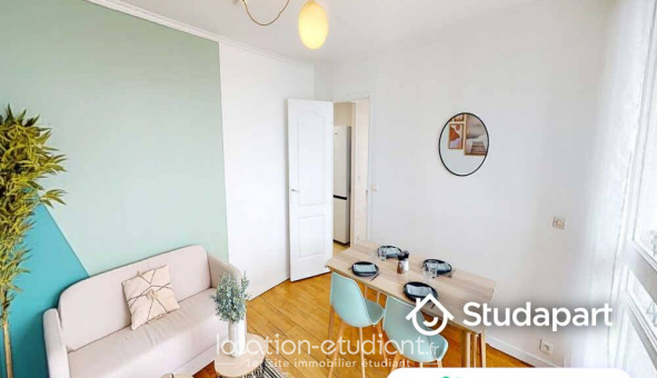 Colocation �tudiante Studio &agrave; Paris 19�me arrondissement (75019)
