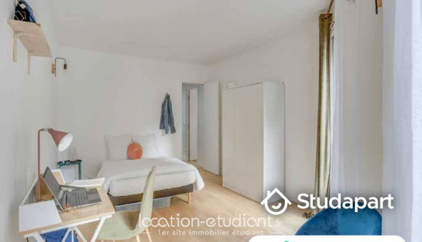 Colocation �tudiante Studio &agrave; Paris 19�me arrondissement (75019)