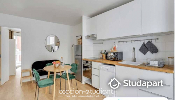 Colocation �tudiante Studio &agrave; Paris 19�me arrondissement (75019)