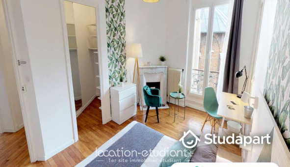 Colocation �tudiante Studio &agrave; Paris 19�me arrondissement (75019)