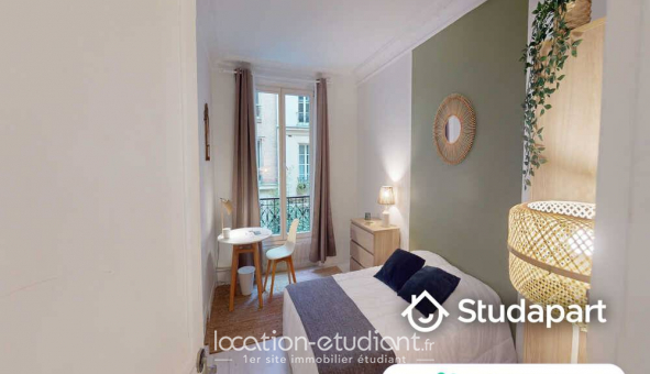 Colocation �tudiante Studio &agrave; Paris 19�me arrondissement (75019)