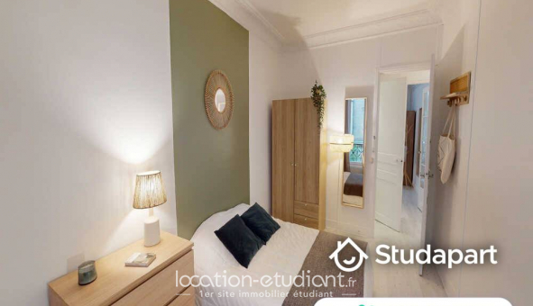 Colocation �tudiante Studio &agrave; Paris 19�me arrondissement (75019)