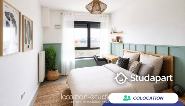 Colocation étudiante T4 &agrave; Paris 19ème arrondissement (75019)