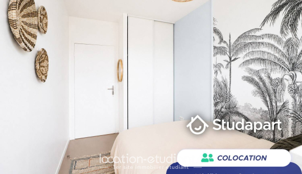 Colocation étudiante T4 &agrave; Paris 19ème arrondissement (75019)