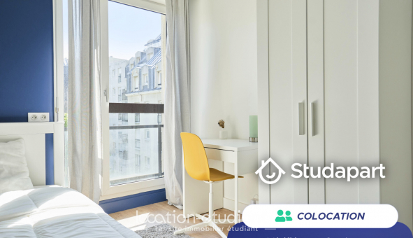 Colocation �tudiante Duplex &agrave; Paris 19�me arrondissement (75019)