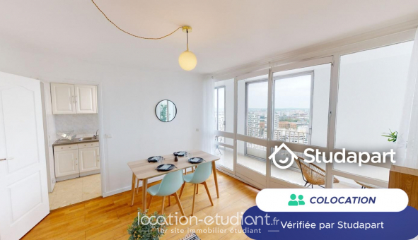 Colocation tudiante Colocation à Paris 19me arrondissement (75019)