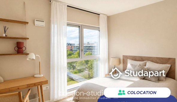 Colocation étudiante T4 &agrave; Paris 19ème arrondissement (75019)