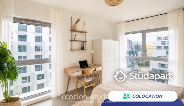 Colocation étudiante T4 &agrave; Paris 19ème arrondissement (75019)