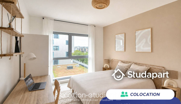 Colocation étudiante T4 &agrave; Paris 19ème arrondissement (75019)