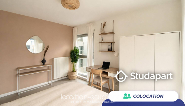 Colocation étudiante T4 &agrave; Paris 19ème arrondissement (75019)
