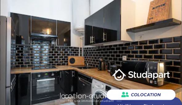 Colocation tudiante Studio à Paris 20me arrondissement (75020)