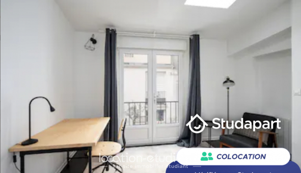 Colocation tudiante Studio à Paris 20me arrondissement (75020)