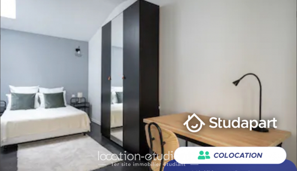 Colocation tudiante Studio à Paris 20me arrondissement (75020)