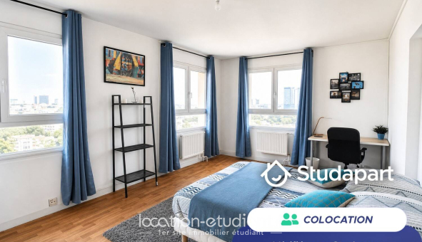 Colocation étudiante T4 &agrave; Paris 20ème arrondissement (75020)