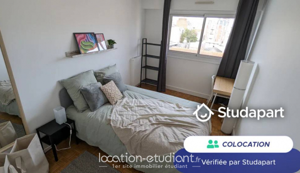 Colocation �tudiante Studio &agrave; Paris 20�me arrondissement (75020)